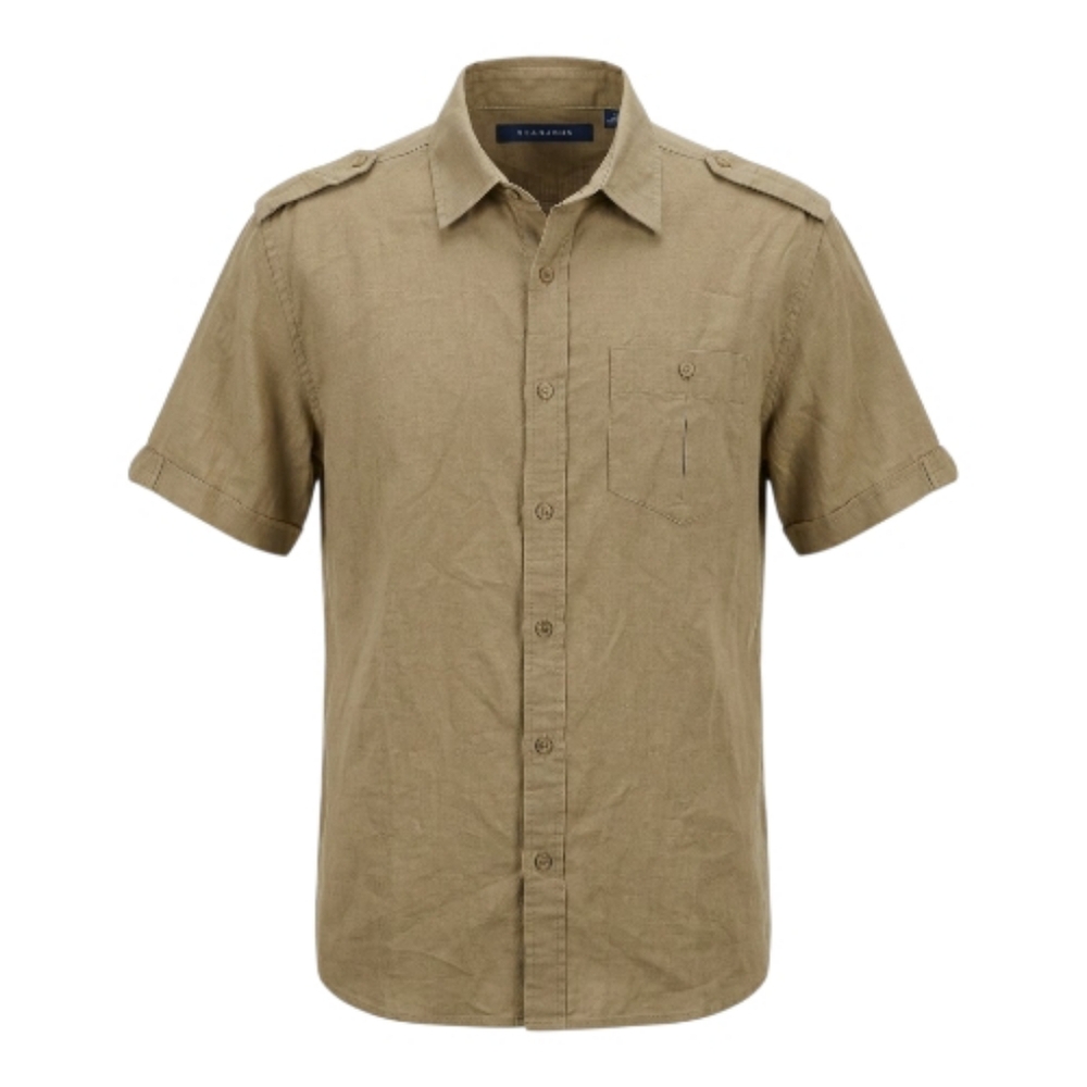 Sean John Men's Tan Shirt